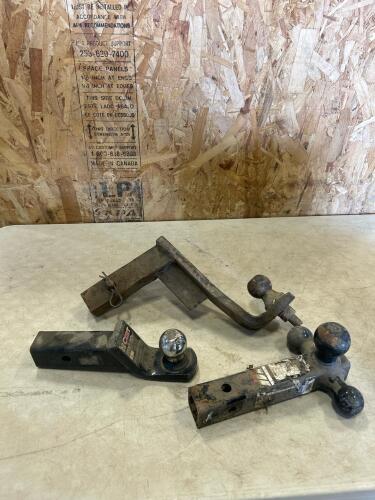 3- 2&rdquo; ball hitches