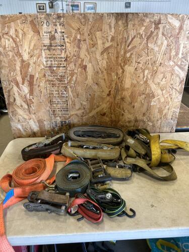 Assorted watched straps