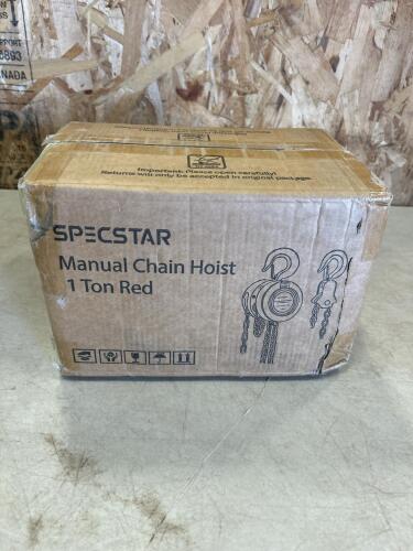 Unused 1Ton manual chain hoist