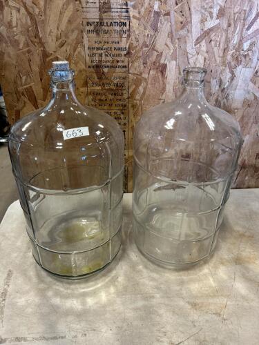 5Gal glass jugs