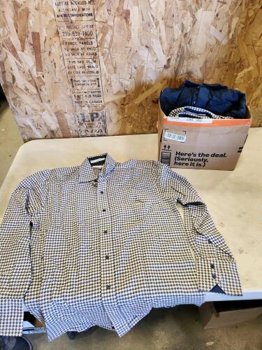 New sz sm button up cotton shirts