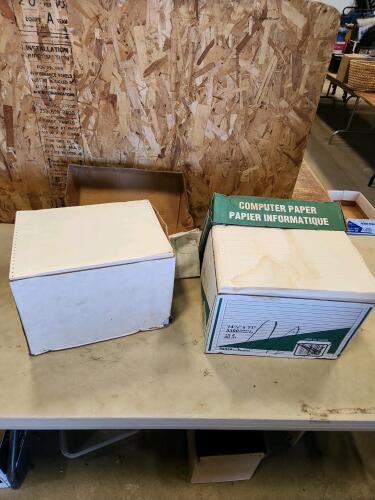 2 Full boxes of computer paper