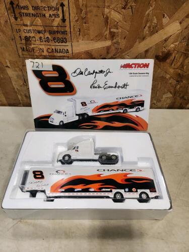 Limited edition 1:64 scale Dale Earnhardt jr transport truck