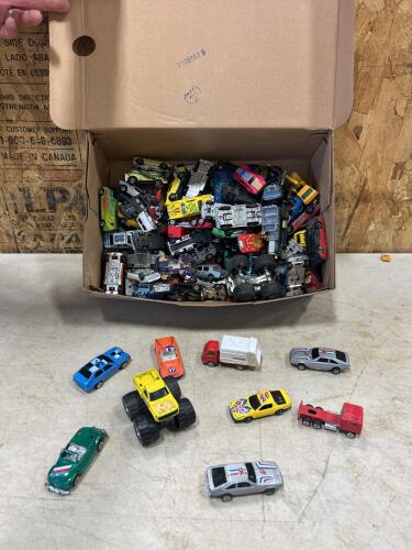 Assorted toy cars