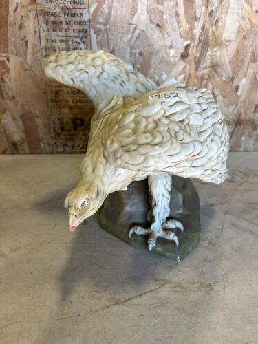 Porcelain Eagle Statue