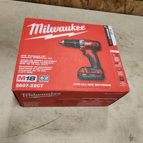 New Milwaukee m18 drill kit
