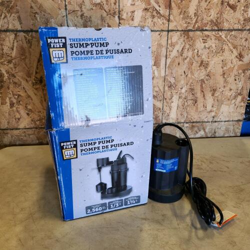 2 Sump pumps