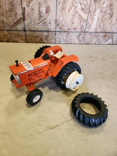 Diecast Allis-Chalmers tractor w damage
