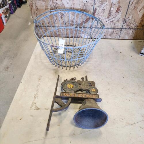 Cast bel complete w gongl, egg basket