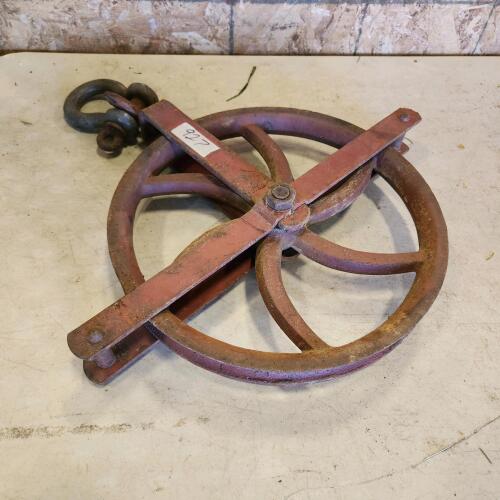 14" Steel pulley