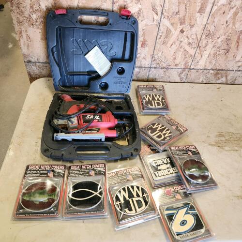 Jig saw, hitch covers