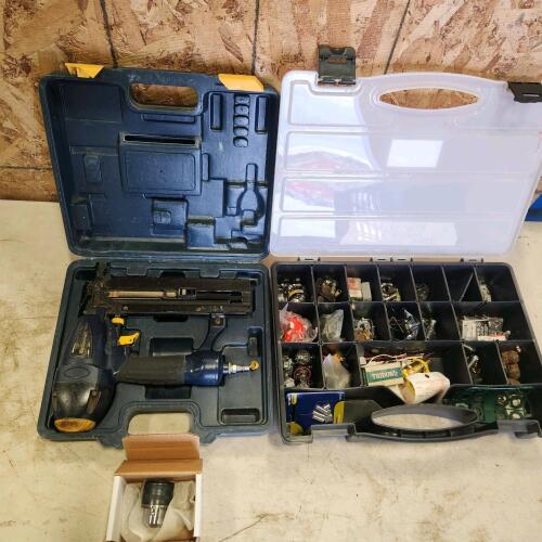 Air brad nailer, automotive parts