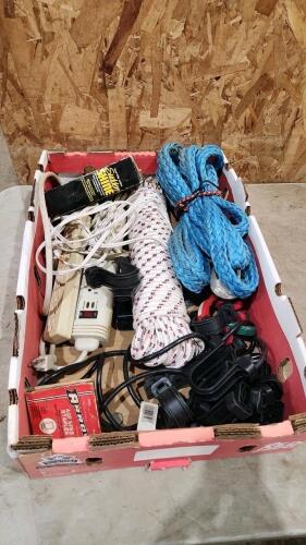 3/8" Nylon rope, power bars, tow rope