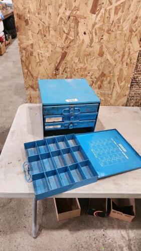 4 Drawer hardware storage cabinet