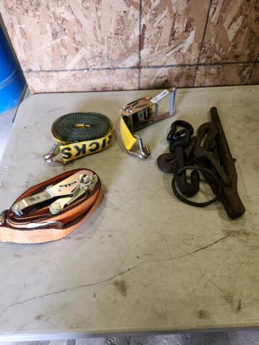 2" Ratchet straps, load binders