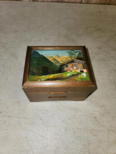 Vintage Swedish music box