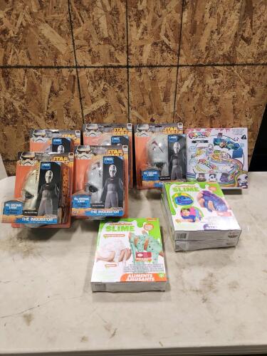 New in box Star Warscostume, Nickelodeon slime kits