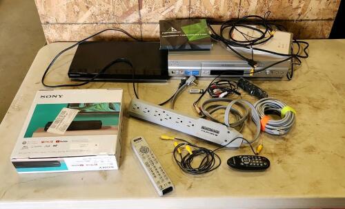 VCR, DVD players, etc