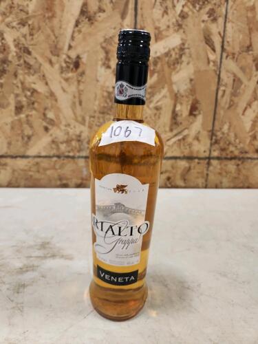 750ml Sealed bottle of grape brandy