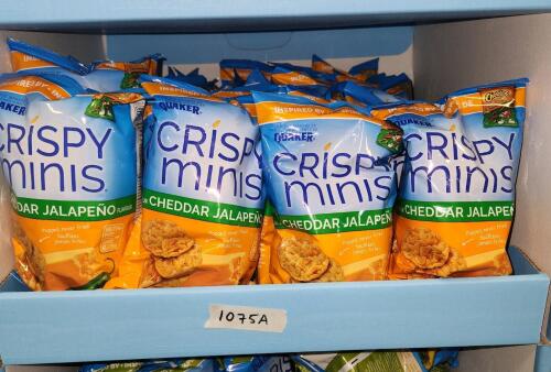 1 Shelf of Cheddar Jalapeno Crispy Minis