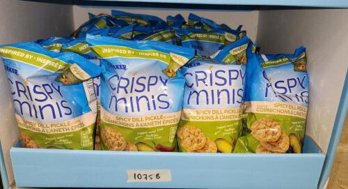 1 Shelf of Spicy Dill Pickle Crispy Minis