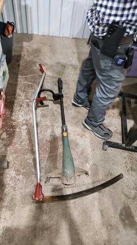 Scythe, electric string trimmer