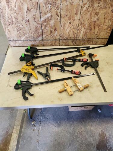 Various clamps