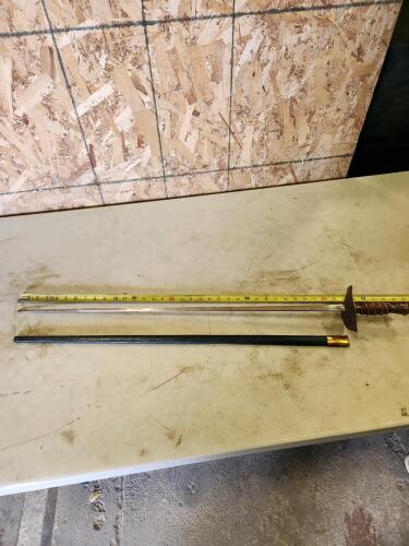Fencing sword