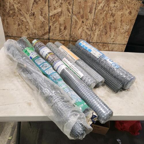 Chicken wire fencing