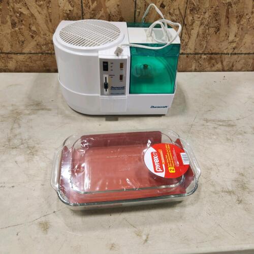 Humidifier, Purex new baking dishes