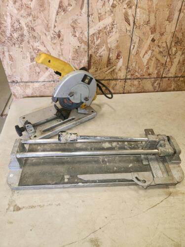 7" Cut off saw, tile cutter