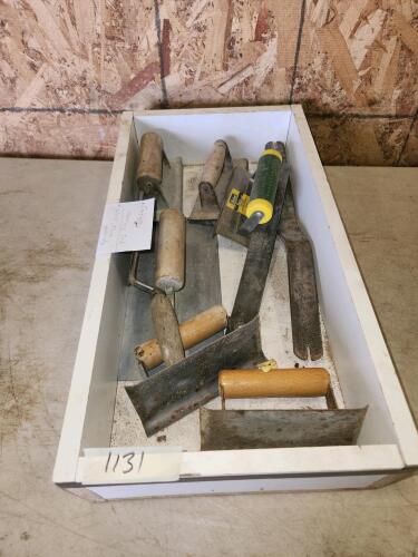 Various masonry tools