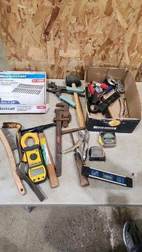 Various tools & coil nails