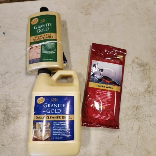 Assorted cleaners