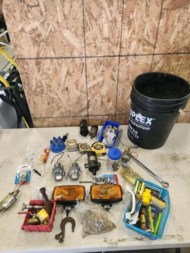Assorted tools & automotive parts