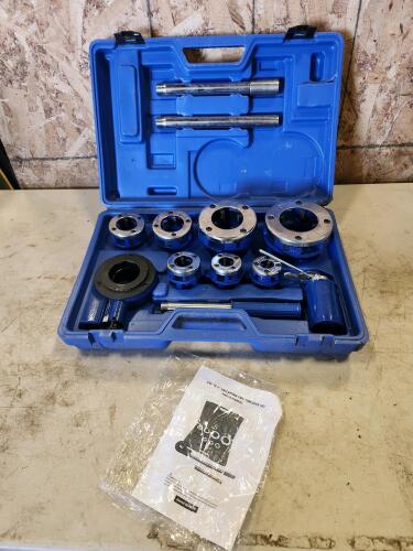 NPT pipe threading kit