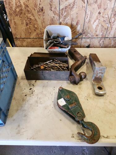 2 2" Hitches, snatch block, etc