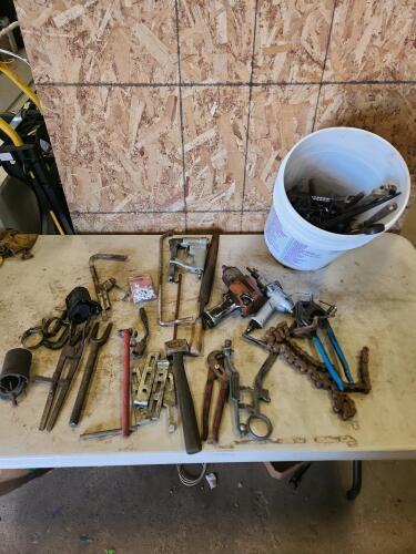 Assorted automotive & other tools