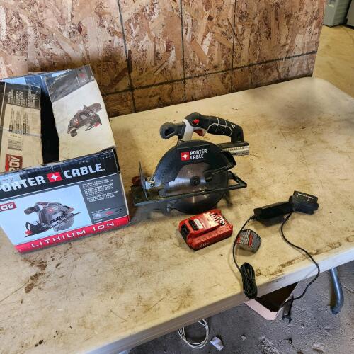 20v Cordless Circular saw w/ battery and charger