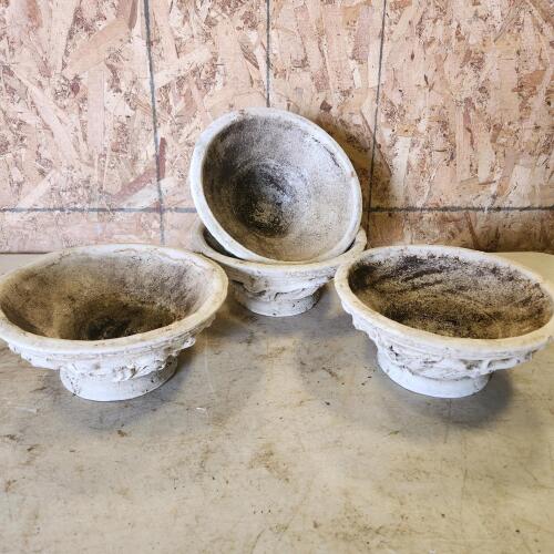 4 - Cement planters
