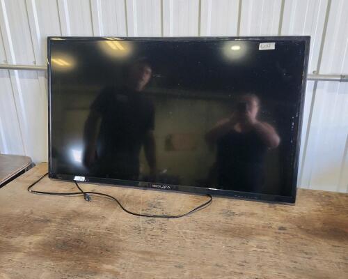 50" TV no remote