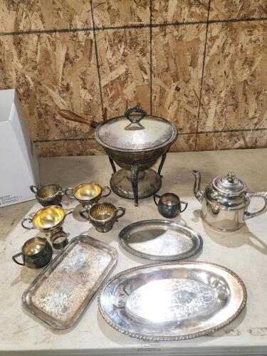 Antique silverware