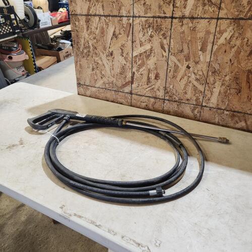 4000psi Pressure washer hose w wand