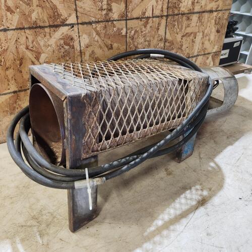 Propane heater missing regulator
