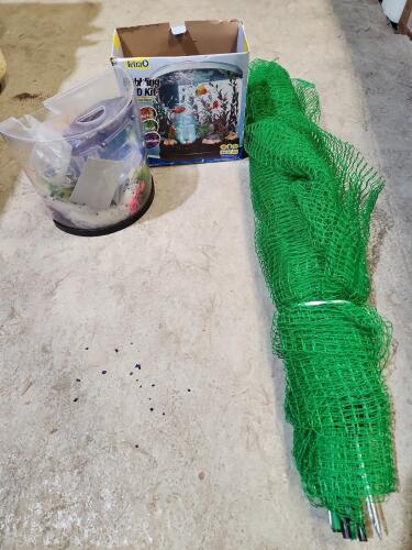 Driveway safety fence, aquarium