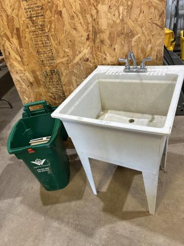 Wash tub, compost bin