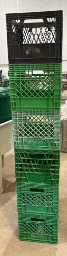6 Milk Crates