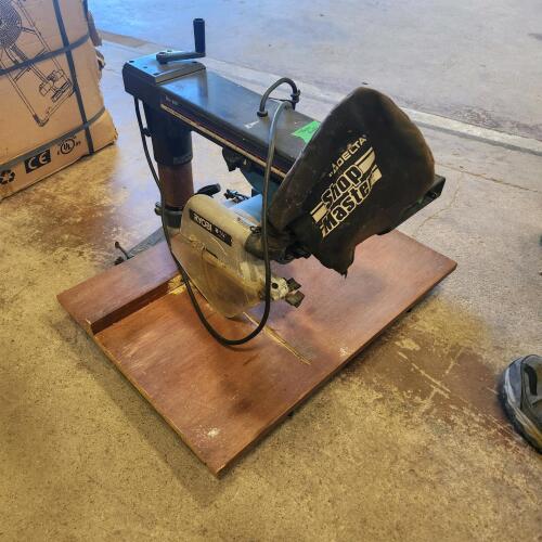 Radial arm saw