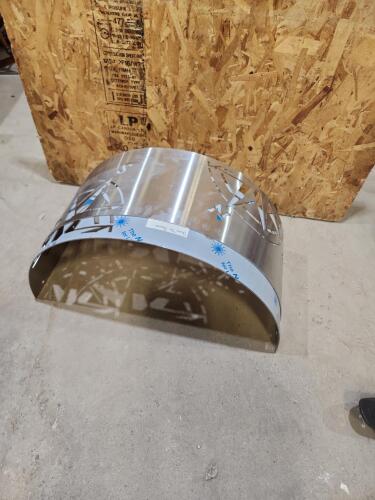 New Stainless firepit ring 32"