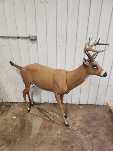 Plastic decoy buck 42"T 50"L